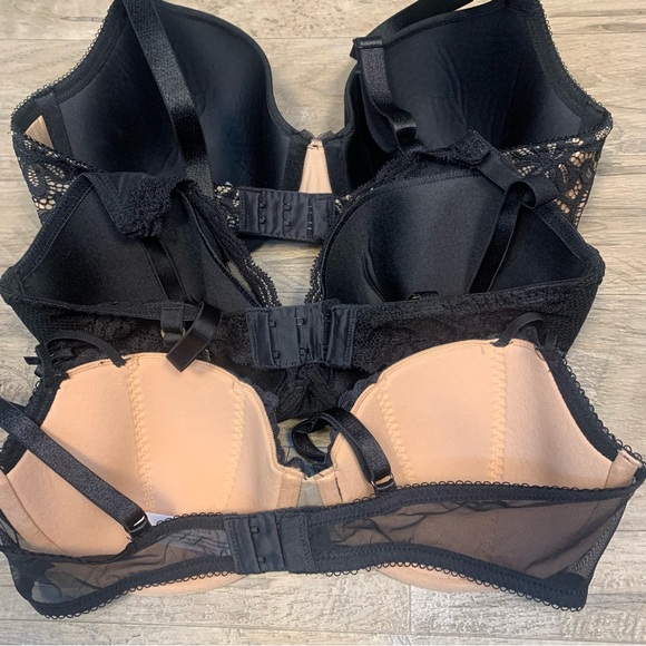 Natori Wacoal Adore Me 3 Underwired Bras Feathers T Shirt Bow Lace - Picture 7 of 11